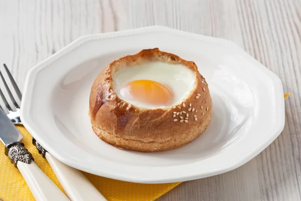 Delicioso huevo para el desayuno — Foto de Stock