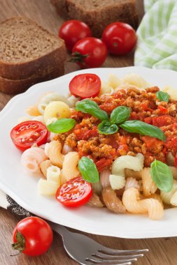 Bolonez soslu makarna