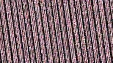 Çapraz Şeritler Öncü Işık Çubukları Rastgele Dönen Kaos