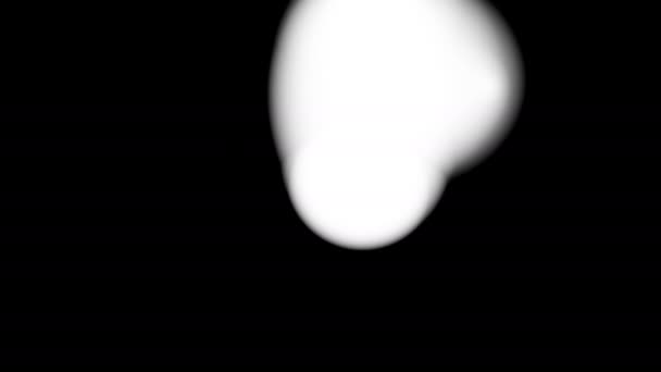 Натуральна рідина для блокування рідини, що рухається Лава Болус, що рухається Маска для утоплення — стокове відео