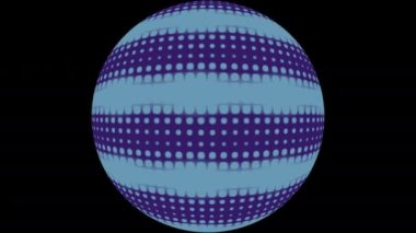 Yansıtıcı Olmayan Disko Topu Çarpıtma Şekilleri Küre Partisi Maskesi Üzerine Soyut Paneller