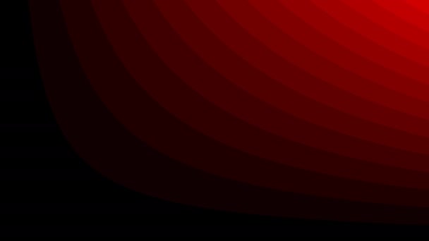 Marco de llenado con luz roja de iluminación de esquina — Vídeos de Stock