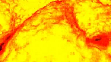 Patlayan Ateş Topları Kütlesi Yanan Alev Patlaması Kaynayan Güneş Işığı