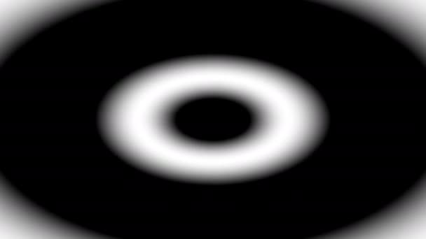 光マスク同心円環の拡大リング — ストック動画