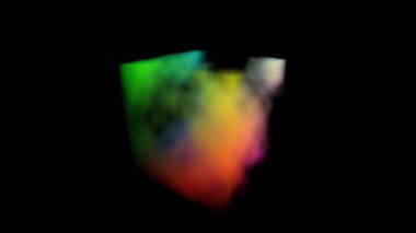 Smoke Cube Bükülmüş Smokey Smoky Box Renk Değiştirici