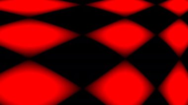 Çapraz Izgara Ağ Kırmızı