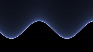 Yumuşak Eğimli Dalga Biçimi Çok Yavaş Hareketli Arkaplan