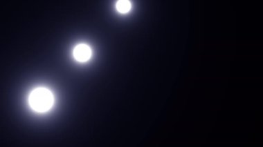 Üç Işık Sahne Işığı Tek Taraflı Işıklandırma Maskesi