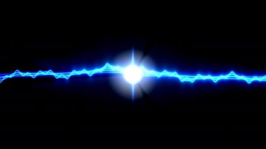 Elektrik Enerjisi Yıldırımı Merkezi Beyaz Yay Noktası Topuna Akıyor