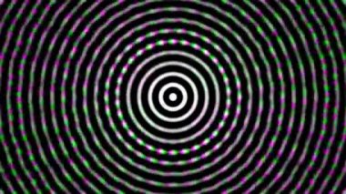 Çeşitli Renk Karışımlarıyla Çoklu Halkalar