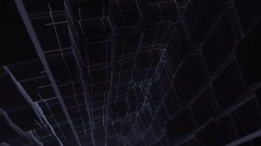 Blokların Tünel Koridoru Kara Karanlık Tekno Odası