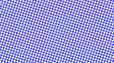 Gingham Fabrc Mavi Kumaş Şablonu
