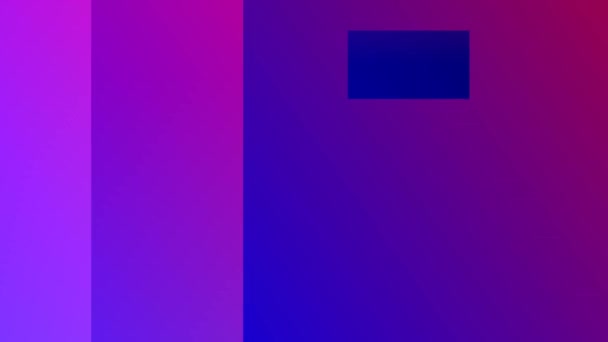 Πλαίσιο που επεκτείνεται πάνω από στήλες των φωτεινών χρωμάτων — Αρχείο Βίντεο