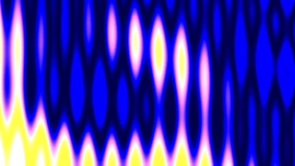 Перехід між пучками віолончелі і блакитними кільцями світла — стокове відео