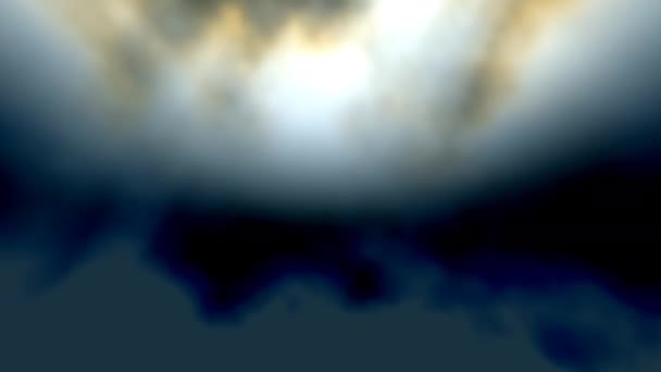 Cloud Cover Storm Background Abstract Stormy Hurricane Fantasy Mystery — Stock Video