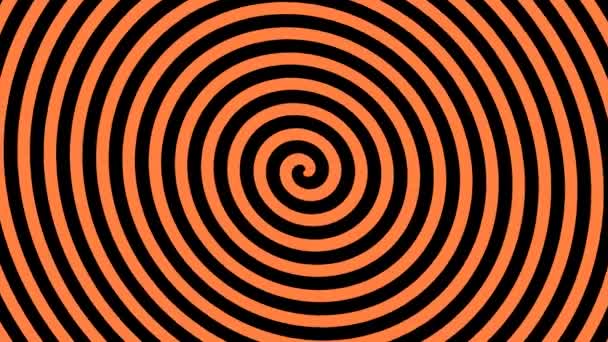 Wobbling Wobble Wobbly Pulsing Hypnotic Spiral — Stock Video