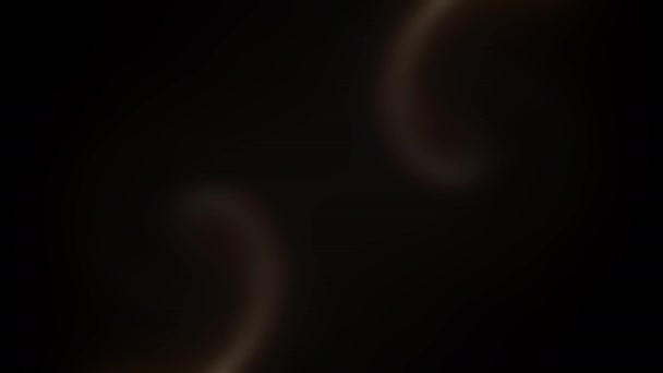 Zwei Lichterspiralen drehen sich um Rahmen — Stockvideo