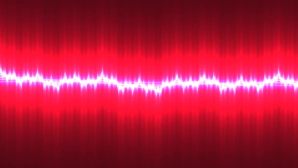 Laser Stacked Bars Streaming Data Across Frame Transmission — Stock Video