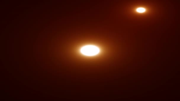 Sirius Abstract Draaiende baan van het Binary Star zonnestelsel — Stockvideo