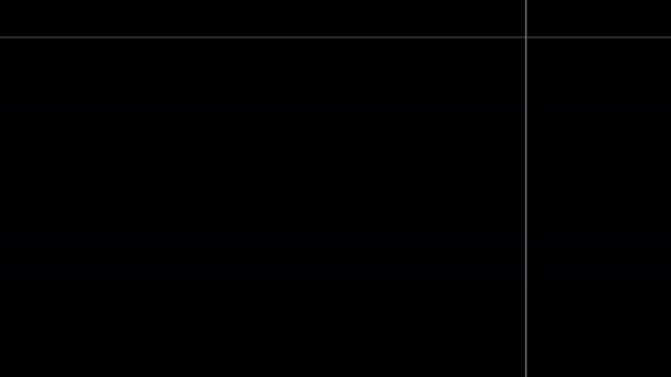 Перемещение маски сканирования Crosshair Scanner — стоковое видео