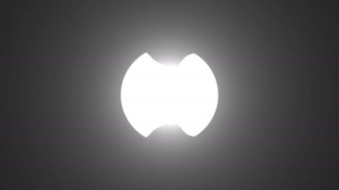 Parlak Işık Maskesiyle Parlayan Çember