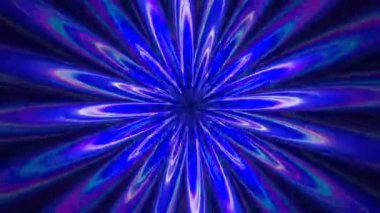 Hafif Girdap Patlayan Mor Parlak Parti Çizgileri