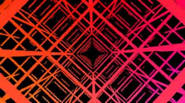 Renkli Kafes Küplerinin İçinden Ani Takla