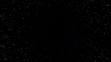 Soyut Derin Uzay Çarpık Yıldızlar Döndürme Zamanı