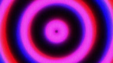Enerji Şoku Dalgası Rgb Renklendirme Halkaları 'ndan Akıyor