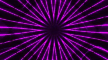 Parlak Parlayan Neon Işıkları Siber Platform Odası Siber Platformu