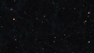 Derin Uzay Bulutu Bulutu Bulutsu İleriye Uçuyor