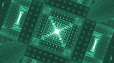 Sürüklenmiş Işınların Tüneli Koridoruna Uçmak