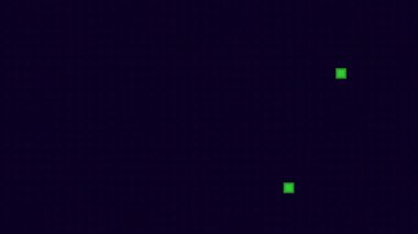 Işıklar Yeşil Ledlerin 2d Dizi Izgarası boyunca ilerlemesi