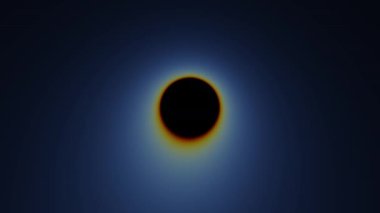 Titreşen Büyük Tutulma Nesnesi Dolu Toplu Karanlık Zıplama