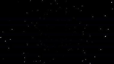 Derin Uzay Yıldızlarında Yavaşça Yüzüyor