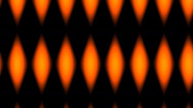 Soyut Turuncu Serin Gaz Işık Dizisi