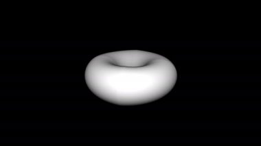 Kutu Küpü Torus Donut 3d Maskesine Dönüştür