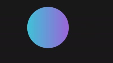 Top Baloncuğu Çerçevenin etrafında Zıplayarak Uçuyor