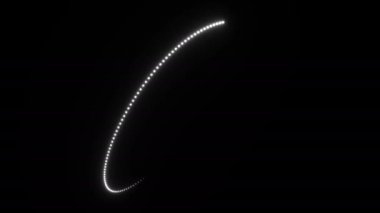 İzleri Rastgele Dolaşan Işık Maskesi