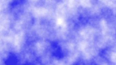 Açık Katmanlı Bulutlar Süzülen Gökyüzü