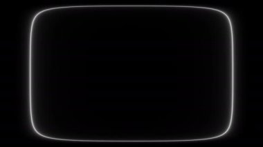 Oblong Pürüzsüz Kutu Çizgisi Maskesi Çerçeveye Oluşturuluyor