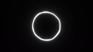 Dalgalanan Çoklu Işık Oluşturma Dalgalı Çember Maskesi