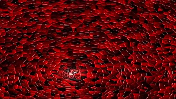 Superfície de Ruby Red Crimson Floor Moving — Vídeo de Stock