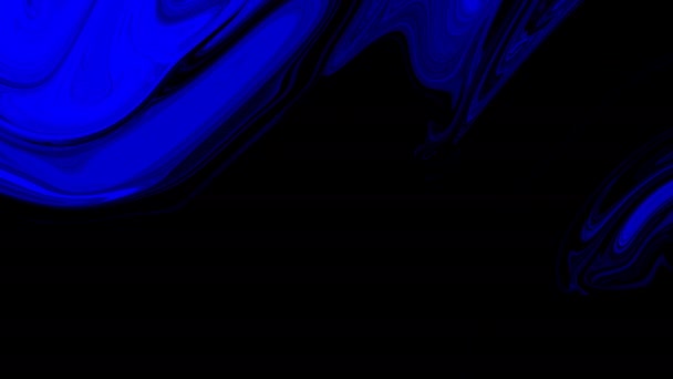 Soft Paint Streaks Blue Cool Darkness Edge — Vídeo de Stock