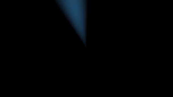 Μαλακό περιστρεφόμενο προβολέα Περιστρεφόμενο φως Searchlight ακτίνα Φάρος — Αρχείο Βίντεο