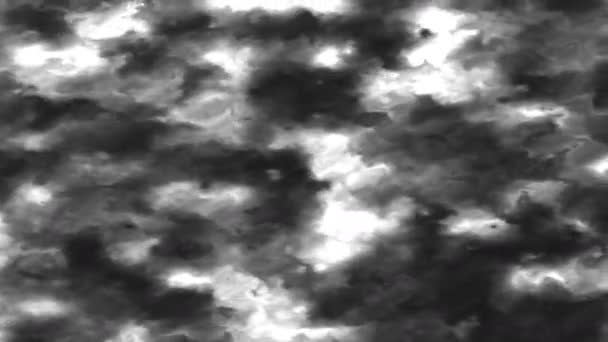 Fließend wehende Wolkenmaske — Stockvideo