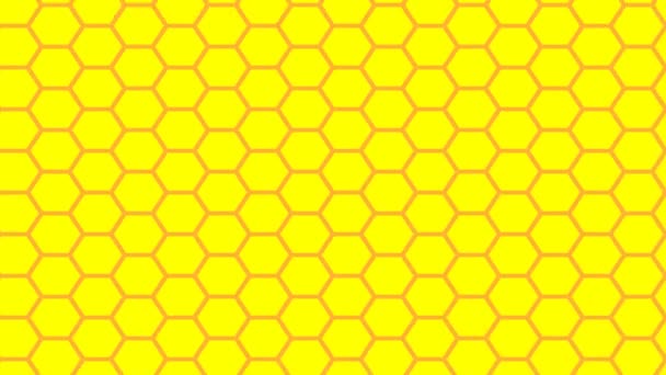 Желтый оранжевый шестиугольный судейский улей