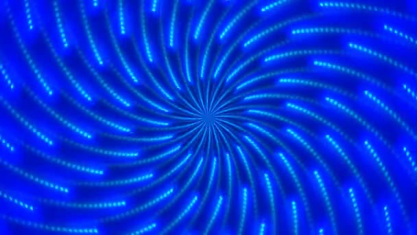 パルサースプレーの崩壊螺旋色の明るい話 — ストック動画