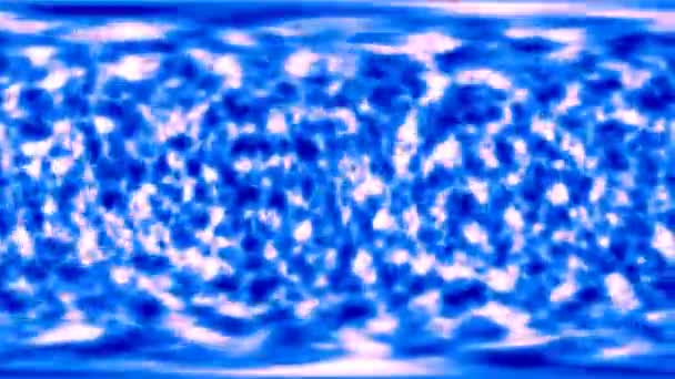 Абстрактна формація нагрітої хмари Фонова карта випромінювання — стокове відео