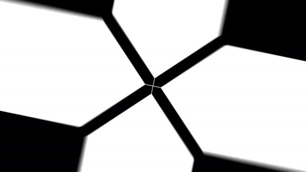 Μεγάλη X σύμβολο Ex Cross Crossing μάσκα — Αρχείο Βίντεο